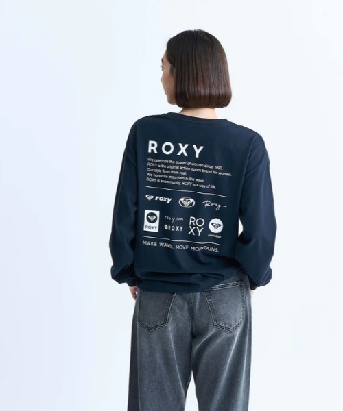 ROXY(ロキシー)の「OUR STYLE FLOW L/S/ロキシーバックプリント長袖ロンT(Tシャツ/カットソー・レディース・グレー/ブラック/ブラウン/ホワイト・LARGE/MEDIUM/SMALL)」の10枚目の写真