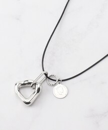 SHOO・LA・RUE（シューラルー）の「ニュアンス三角＆コインひもネックレス（ネックレス・レディース）」