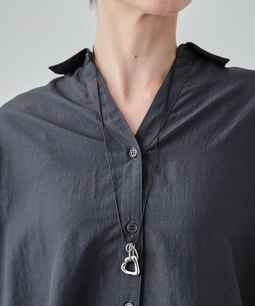 SHOO・LA・RUE（シューラルー）の「◆ニュアンス三角＆コインひもネックレス（ネックレス・レディース・ゴールド/シルバー/ブロンズ・00）」の8枚目の写真