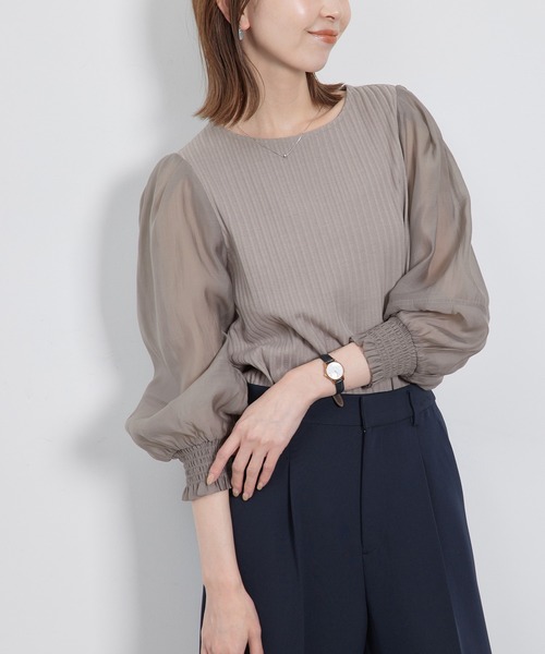 新品・タグ付き yoBIOTOP シアーリブカットソー ブラック 新品・タグ付き yoBIOTOP シアーリブカットソー ブラック BIOTOP