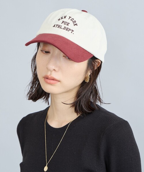 PENNEYS（ぺニーズ）の「PENNEYS（ぺニーズ）別注配色アソートロゴキャップ（キャップ・レディース・ライトブルー/ワインレッド/ダークグレー/ベージュ・FREE）」の4枚目の写真