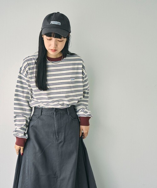 PENNEYS（ぺニーズ）の「PENNEYS（ぺニーズ）別注配色アソートロゴキャップ（キャップ・レディース・ライトブルー/ワインレッド/ダークグレー/ベージュ・FREE）」の11枚目の写真