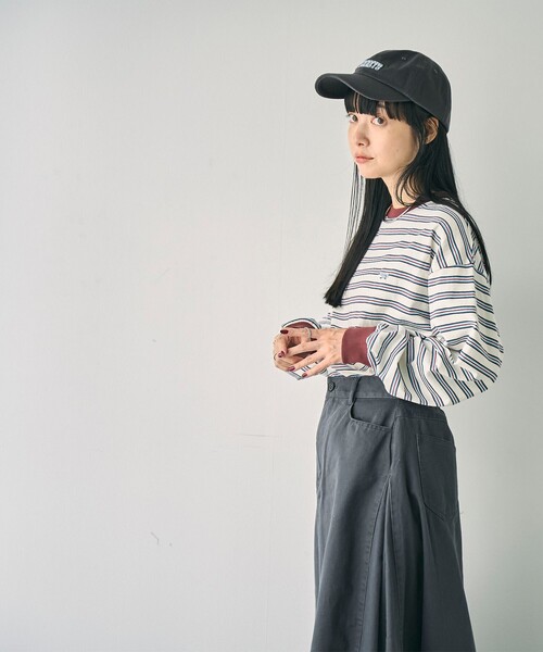 PENNEYS（ぺニーズ）の「PENNEYS（ぺニーズ）別注配色アソートロゴキャップ（キャップ・レディース・ライトブルー/ワインレッド/ダークグレー/ベージュ・FREE）」の12枚目の写真