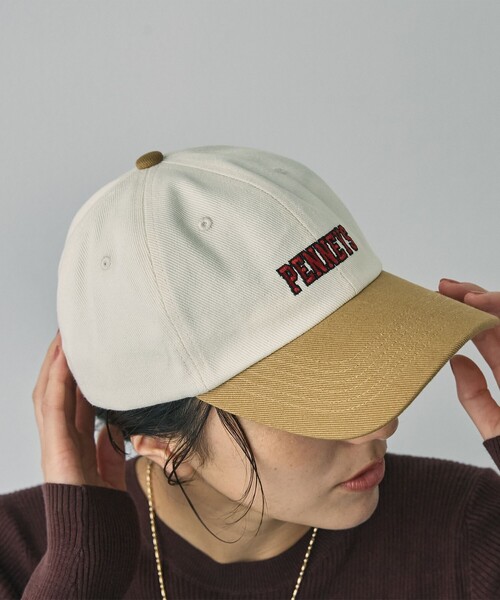 PENNEYS（ぺニーズ）の「PENNEYS（ぺニーズ）別注配色アソートロゴキャップ（キャップ・レディース・ライトブルー/ワインレッド/ダークグレー/ベージュ・FREE）」の13枚目の写真