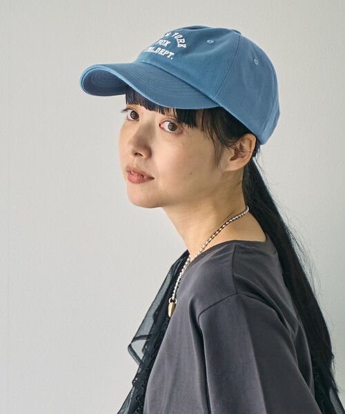 PENNEYS（ぺニーズ）の「PENNEYS（ぺニーズ）別注配色アソートロゴキャップ（キャップ・レディース・ライトブルー/ワインレッド/ダークグレー/ベージュ・FREE）」の17枚目の写真