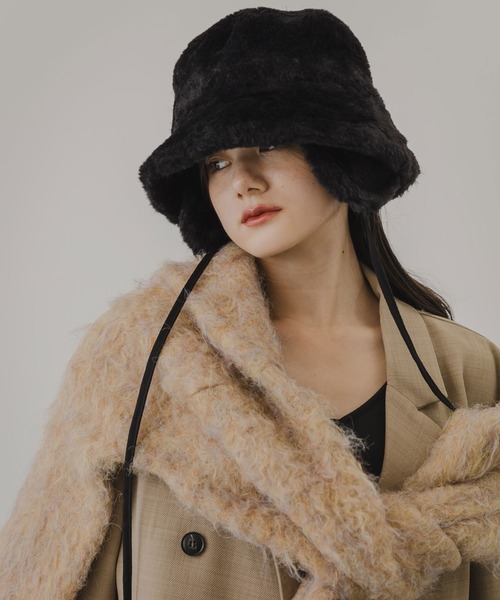 rectangle（レクタングル）の「イヤマフファーバケットハット（ハット