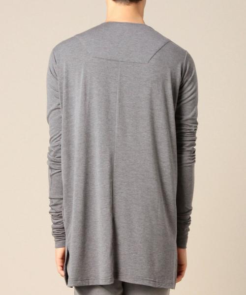 ADYN（エーディーワイエヌ）の「＜ADYN＞ ESSENTIAL PLACKET T/Tシャツ（Tシャツ/カットソー・メンズ・ホワイト/グレー・SMALL/MEDIUM）」の14枚目の写真