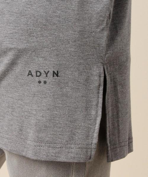 ADYN（エーディーワイエヌ）の「＜ADYN＞ ESSENTIAL PLACKET T/Tシャツ（Tシャツ/カットソー・メンズ・ホワイト/グレー・SMALL/MEDIUM）」の5枚目の写真