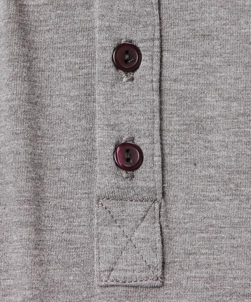 ADYN（エーディーワイエヌ）の「＜ADYN＞ ESSENTIAL PLACKET T/Tシャツ（Tシャツ/カットソー・メンズ・ホワイト/グレー・SMALL/MEDIUM）」の10枚目の写真