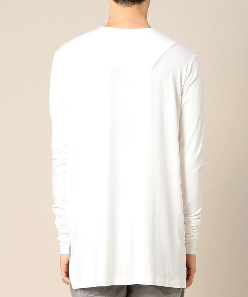 ADYN（エーディーワイエヌ）の「＜ADYN＞ ESSENTIAL PLACKET T/Tシャツ（Tシャツ/カットソー・メンズ・ホワイト/グレー・SMALL/MEDIUM）」の11枚目の写真