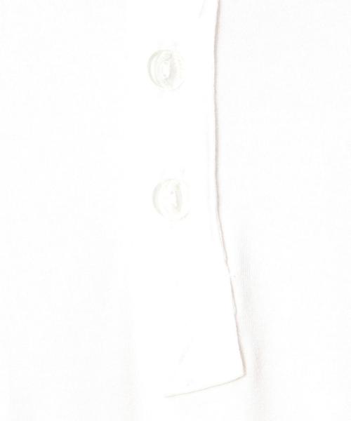 ADYN（エーディーワイエヌ）の「＜ADYN＞ ESSENTIAL PLACKET T/Tシャツ（Tシャツ/カットソー・メンズ・ホワイト/グレー・SMALL/MEDIUM）」の13枚目の写真