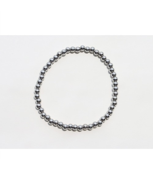 abaskdesign（アバスクデザイン）の「金属アレルギー対応 選べる ステンレスボールゴムブレスレット（ブレスレット・レディース・シルバー/ゴールド・SMALL/LARGE/MEDIUM）」の22枚目の写真