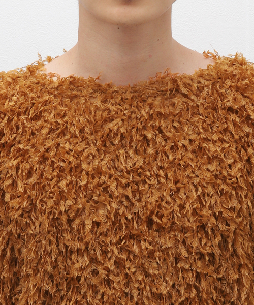 Couture d'adam（クチュールドアダム）の「COUTURE D’ADAM(クチュール ド アダム) Bird/Feather TEE 24AW-063064（Tシャツ/カットソー・メンズ・ブラウン/ブラック・FREE）」の7枚目の写真