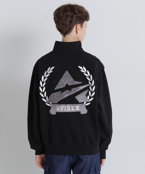 AVIREX(アヴィレックス)の「《WEB&DEPOT限定》ASTAR HALFZIP SWEAT / Aスター ハーフジップスウェット / AVIREX / アヴィレックス(スウェット・メンズ・ミント/ブラック/グレー・MEDIUM/LARGE/X-LARGE/XX-LARGE)」の13枚目の写真