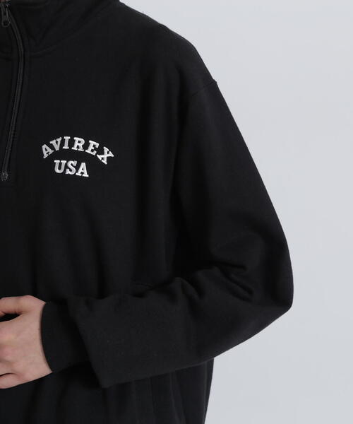 AVIREX(アヴィレックス)の「《WEB&DEPOT限定》ASTAR HALFZIP SWEAT / Aスター ハーフジップスウェット / AVIREX / アヴィレックス(スウェット・メンズ・ミント/ブラック/グレー・MEDIUM/LARGE/X-LARGE/XX-LARGE)」の15枚目の写真