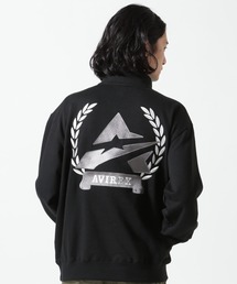 《WEB&DEPOT限定》ASTAR HALFZIP SWEAT / Aスター ハーフジップスウェット / AVIREX / アヴィレックス
