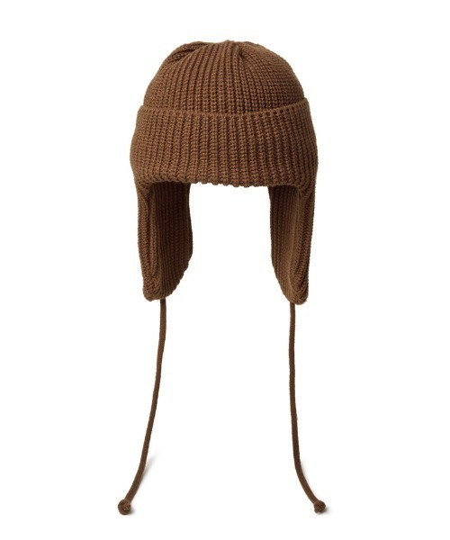 NEW ERA(ニューエラ)の「NEW ERA/ニューエラ ビーニー BASIC カフニットトラッパー 14312171/14312172/14312173(ニットキャップ/ビーニー・メンズ・ブラウン/アイボリー/ブラック・FREE)」の17枚目の写真