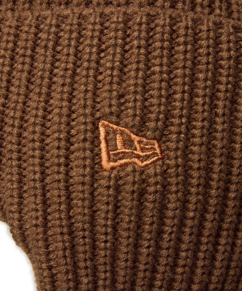 NEW ERA(ニューエラ)の「NEW ERA/ニューエラ ビーニー BASIC カフニットトラッパー 14312171/14312172/14312173(ニットキャップ/ビーニー・メンズ・ブラウン/アイボリー/ブラック・FREE)」の19枚目の写真