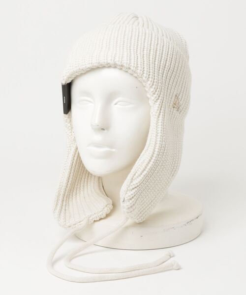 NEW ERA(ニューエラ)の「NEW ERA/ニューエラ ビーニー BASIC カフニットトラッパー 14312171/14312172/14312173(ニットキャップ/ビーニー・メンズ・ブラウン/アイボリー/ブラック・FREE)」の20枚目の写真