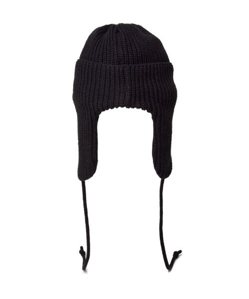 NEW ERA(ニューエラ)の「NEW ERA/ニューエラ ビーニー BASIC カフニットトラッパー 14312171/14312172/14312173(ニットキャップ/ビーニー・メンズ・ブラウン/アイボリー/ブラック・FREE)」の13枚目の写真