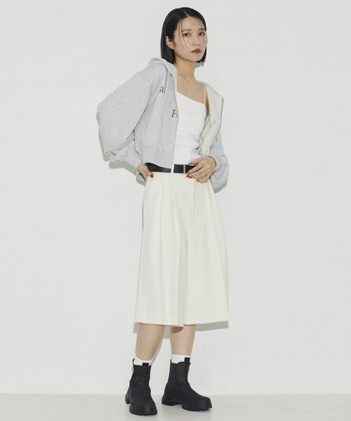 Firsthand（ファーストハンド）の「Firsthand/ファーストハンド オーガニックコットンロゴジップフーディ（パーカー・レディース・チャコールグレー/ライトグレー・FREE）」の20枚目の写真