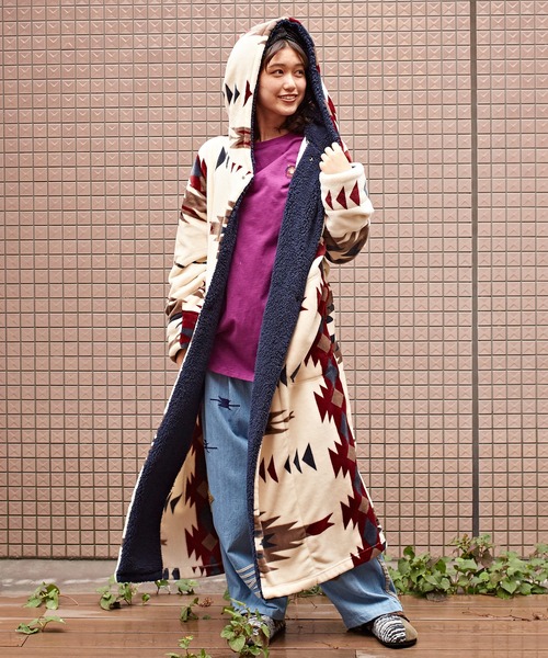 チャイハネ】NOMADY ノマディ着るブランケット ロングガウン（ルーム