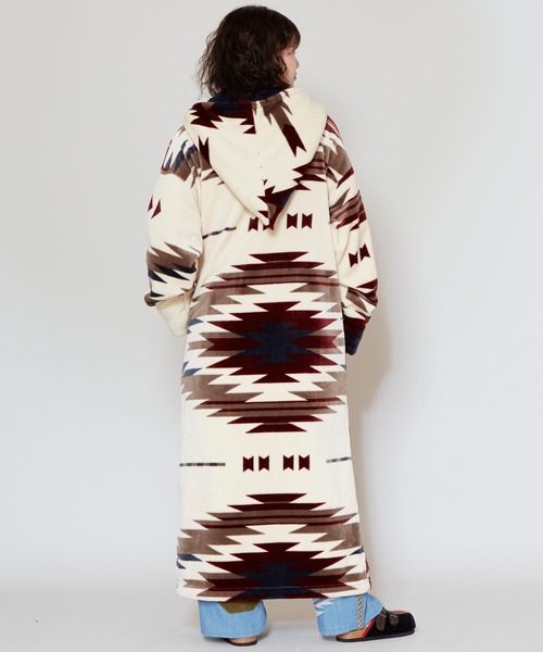 チャイハネ】NOMADY ノマディ着るブランケット ロングガウン（ルーム