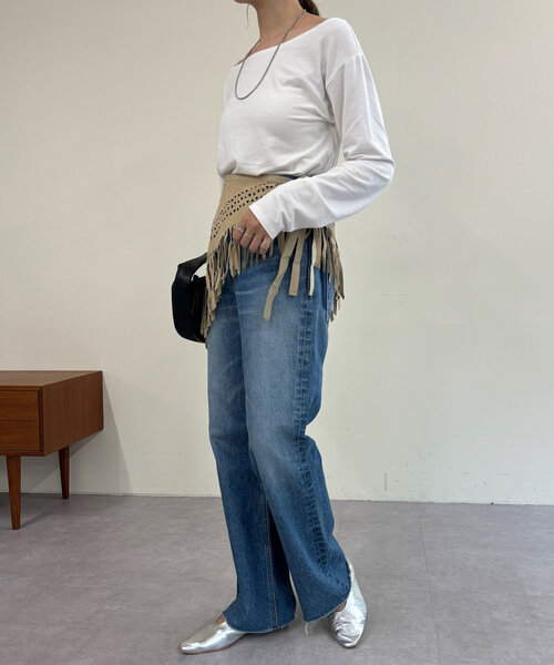 SHENERY（シーナリー）の「スエードラップ（ストール/ショール