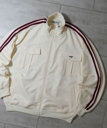 【Soupy Soupy】sleeve line one point logo track jacket/袖ライン ワンポイント 刺繍 トラックジャケット レディース メンズ