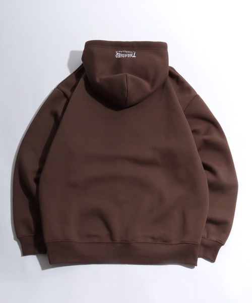 THRASHER（スラッシャー）の「THRASHER（スラッシャー）ブランドロゴワンポイント刺繍ジップアップスウェットパーカー メンズ レディース/フーディー（パーカー・メンズ・ネイビー/ホワイト/アッシュグレー/ブラック/アイボリー/ワイン/ブラウン・M/L/LL）」の20枚目の写真