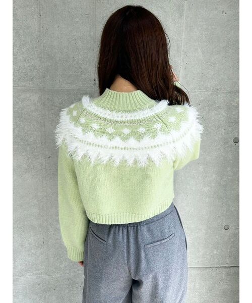 MERCURYDUOノルディックニット MERCURYDUO（マーキュリーデュオ）の「ノルディッククロップドニット