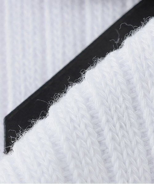 by LOVEiT(バイラビット)の「リボンハイソックス(ソックス/靴下・キッズ・オフホワイト/ブラック・FREE)」の4枚目の写真