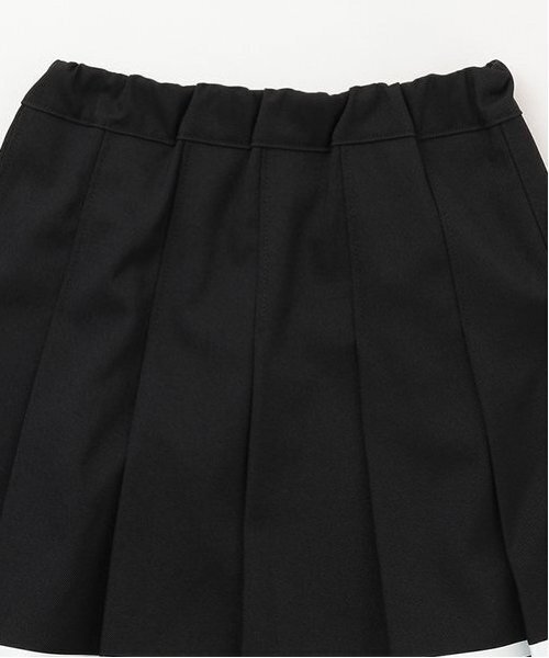 【BALENCIAGA】プリーツスカート ロゴ ブラック プリーツロゴ BALENCIAGA】プリーツスカート ロゴ ブラック プリーツロゴ ボトムス