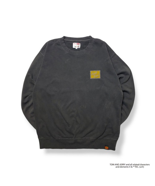 Tom&Jerry(トムアンドジェリー)の「JUNKSOUL/TOM&JERRY(トム&ジェリー) CHEESE トレーナー (M4)(Tシャツ/カットソー・メンズ・オートミール/チャコールグレー・LARGE/MEDIUM/X-LARGE)」の7枚目の写真
