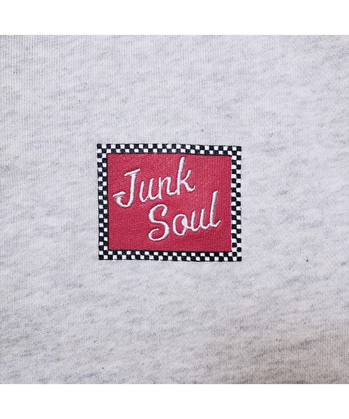 Tom&Jerry(トムアンドジェリー)の「JUNKSOUL/TOM&JERRY(トム&ジェリー) CHEESE トレーナー (M4)(Tシャツ/カットソー・メンズ・オートミール/チャコールグレー・LARGE/MEDIUM/X-LARGE)」の6枚目の写真