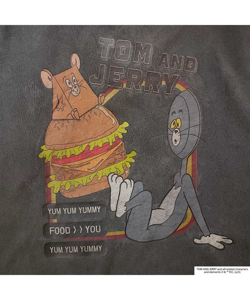 Tom&Jerry(トムアンドジェリー)の「JUNKSOUL/TOM&JERRY(トム&ジェリー) CHEESE トレーナー (M4)(Tシャツ/カットソー・メンズ・オートミール/チャコールグレー・LARGE/MEDIUM/X-LARGE)」の16枚目の写真