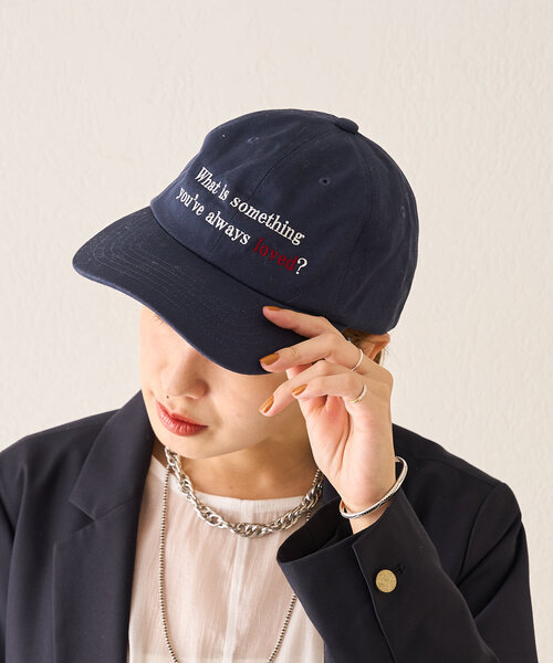 SHENERY(シーナリー)の「season刺繍キャップ(キャップ・レディース・ネイビー/ホワイト・FREE)」の11枚目の写真