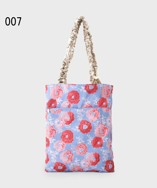 LAURA ASHLEY(ローラアシュレイ)の「【リバーシブル/持ち手長さ調節可/A4収納可】カームスデン ポピー柄 トートバッグ(トートバッグ・レディース・ゴールド/シルバー・00)」の12枚目の写真
