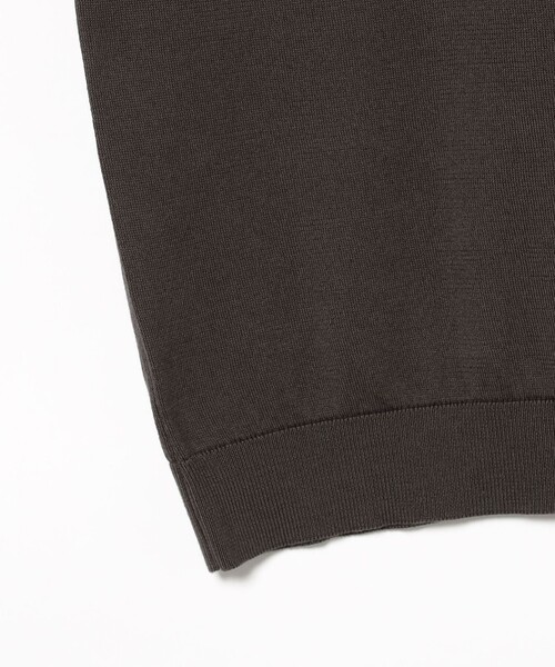 JOHN SMEDLEY(ジョンスメドレー)の「JOHN SMEDLEY / SYRES コットン スキッパーポロシャツ(ポロシャツ・メンズ・ダークブラウン/インディゴブルー/オレンジ系その他6・MEDIUM/LARGE/SMALL)」の7枚目の写真