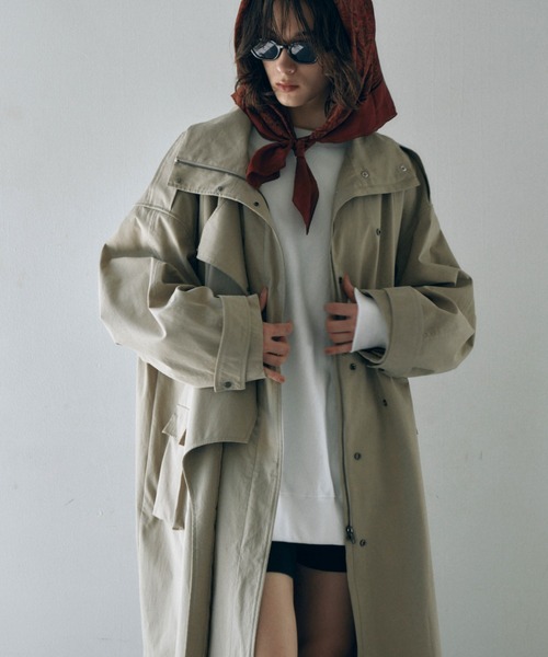 CREDONA（クレドナ）の「ARRANGE TRENCH COAT/アレンジトレンチコート