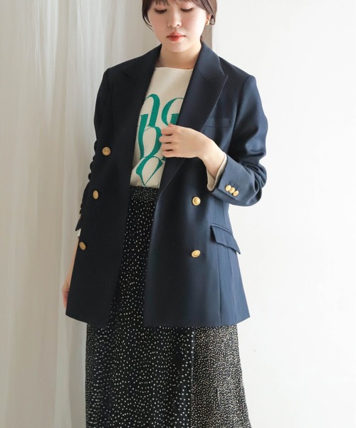 NOMBRE IMPAIR（ノンブルアンペール）の「JQ布帛カットコンビ　8分袖ロゴP/O（Tシャツ/カットソー・レディース・ホワイト/キナリ・FREE）」の18枚目の写真