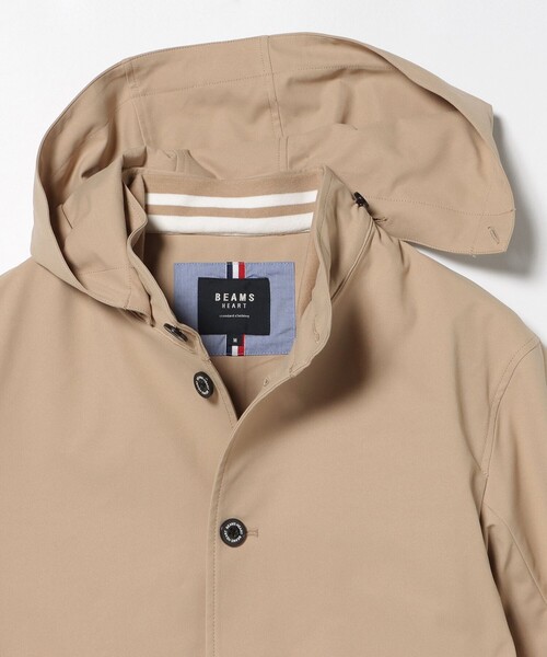 BEAMS HEART(ビームスハート)の「ストレッチ ツイル フーディー コート(ブルゾン・メンズ・ベージュ/ネイビー・M/S/XL/L)」の21枚目の写真