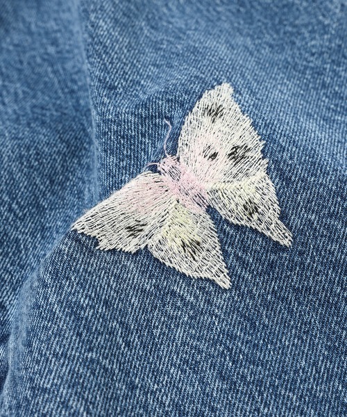 パンツ OUR LEGACY TREBLE CUT Indigo Butterfly Our Legacy - Treble Cut Indigo Butterfly