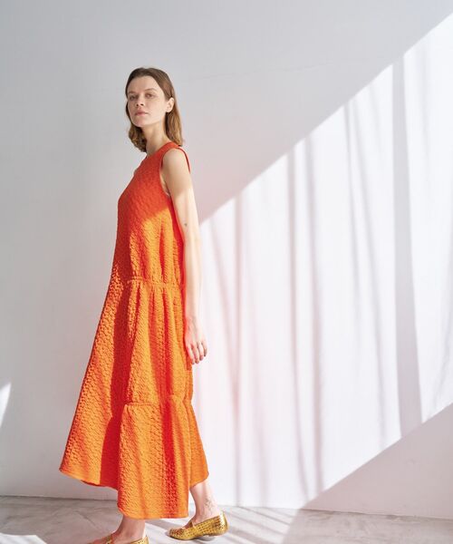 セール】ジャガードニットフレアワンピース（ワンピース）｜LANVIN en