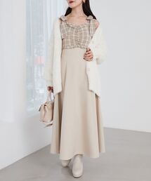 MAJESTIC LEGON | 2way肩リボンドッキングワンピ(ワンピース)