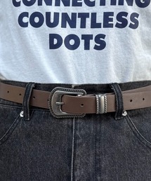 CIAOPANIC TYPY | ■【UNISEX】レザーウエスタンベルト(ベルト)