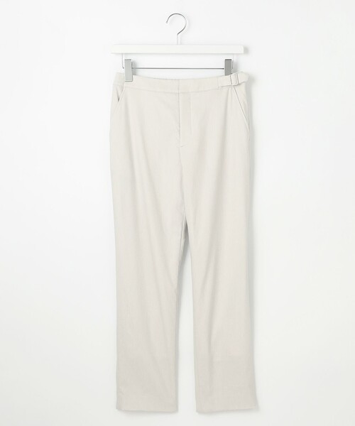 J.PRESS(ジェイプレス)の「【セットアップ対応・洗える】セルロースリネンストレッチ テーパード パンツ(その他パンツ・レディース・グレー系/ベージュ系/ライトグリーン系/ネイビー系/ライトグレー系・9/7/13/11)」の9枚目の写真