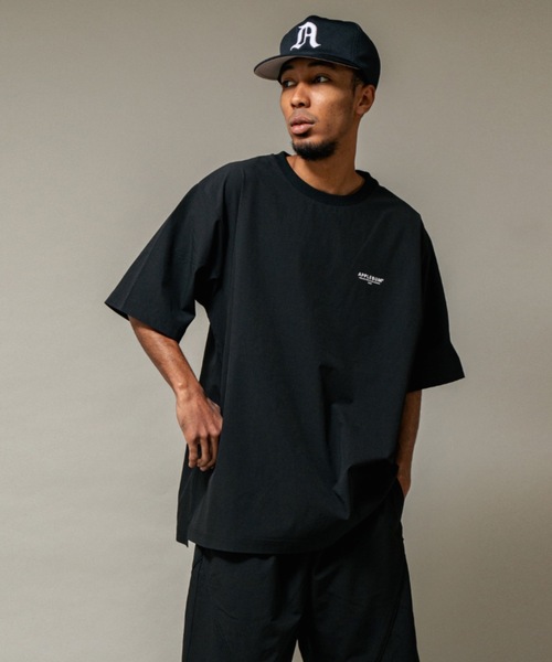 APPLEBUM(アップルバム)の「Phisical Training T-shirt(Tシャツ/カットソー・メンズ・ブラック/グレー/ライトグリーン/ネイビー・LARGE/MEDIUM/X-LARGE)」の1枚目の写真