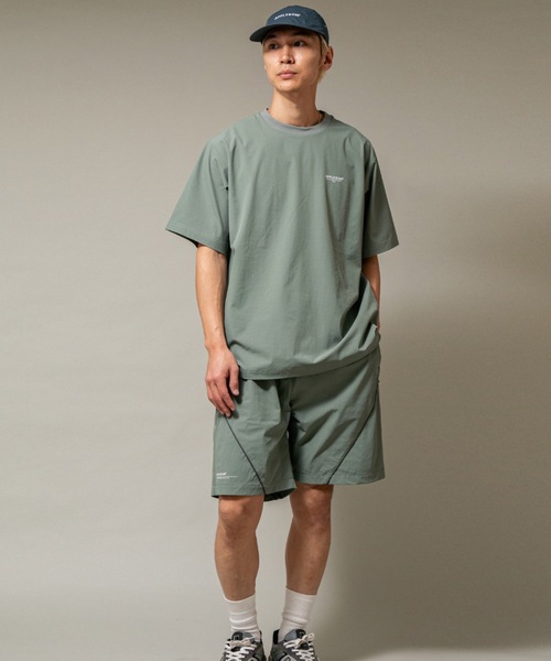 APPLEBUM(アップルバム)の「Phisical Training T-shirt(Tシャツ/カットソー・メンズ・ブラック/グレー/ライトグリーン/ネイビー・LARGE/MEDIUM/X-LARGE)」の6枚目の写真