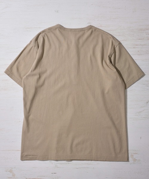 Healthknit(ヘルスニット)の「【Healthknit】TOMPKINS Jersey Henleyneck S/S / トンプキン ジャージー ヘンリーネックTシャツ(Tシャツ/カットソー・メンズ・ブラック/カーキ/オフホワイト/ミント/ヘザーグレー/ネイビー・MEDIUM/LARGE/X-LARGE)」の15枚目の写真